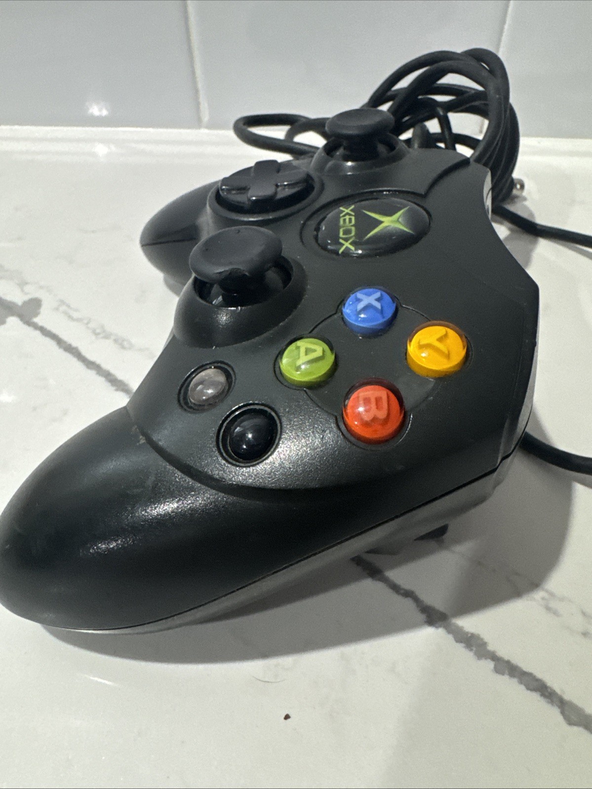 Original XBOX Controller S Wired X08-69873 Black OEM