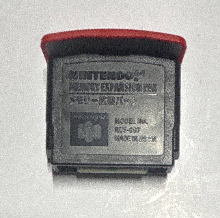 Nintendo N64 Memory Expansion Pak NUS-007 OEM For Donkey Kong, Zelda MM, etc
