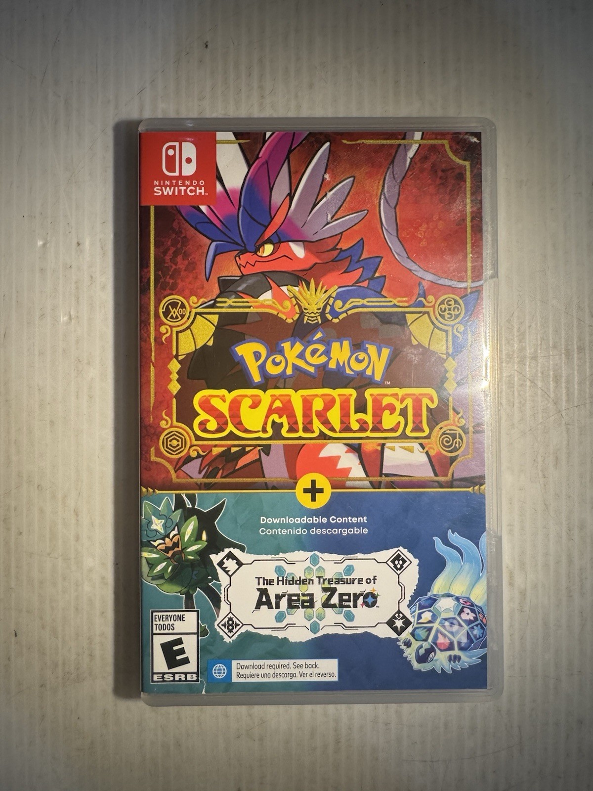 Pokemon Scarlet +The Hidden Treasure of Area Zero Bundle – Nintendo Switch, 2023