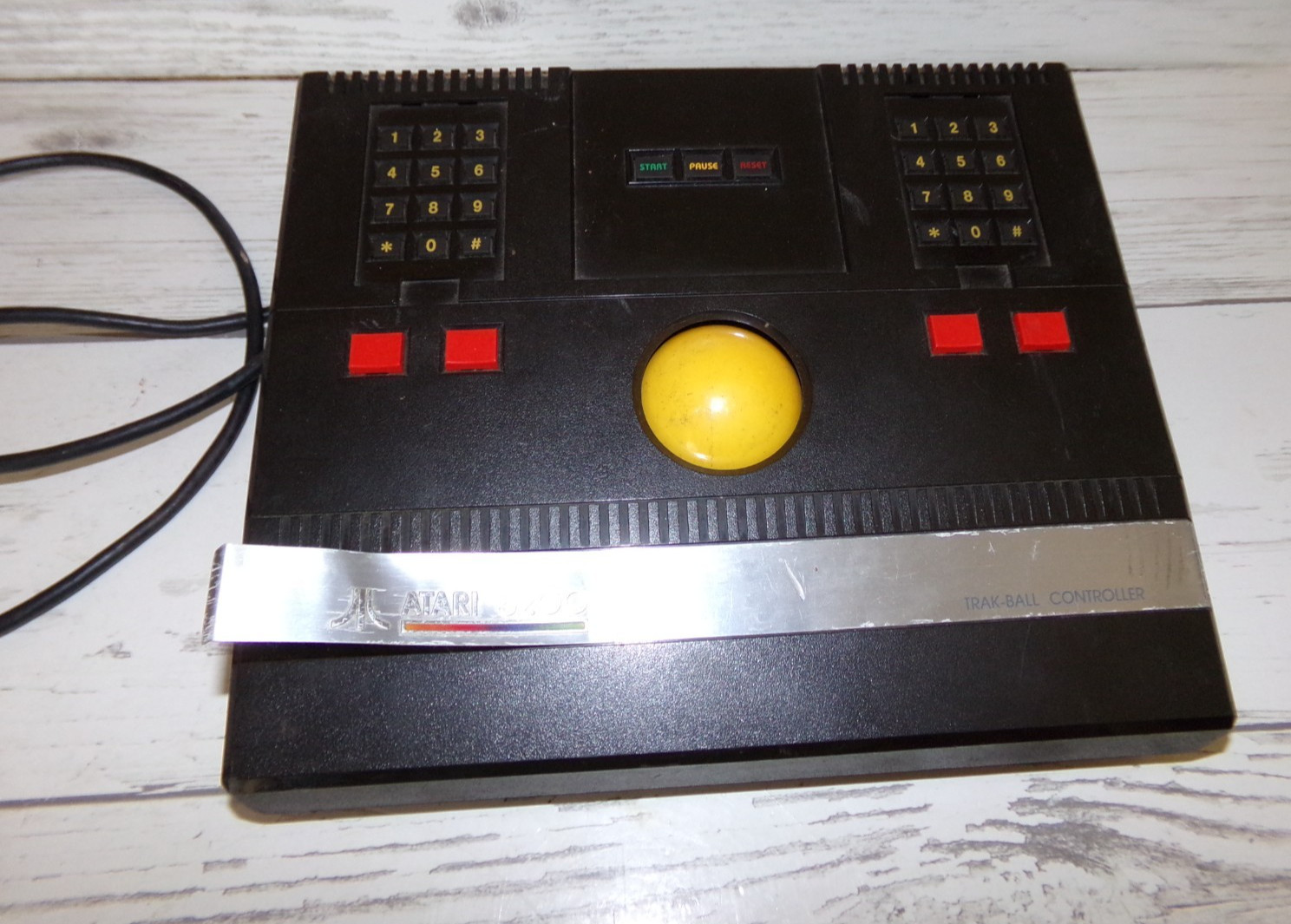 Vintage Atari 5200 Track Ball Controller TRAK-BALL roller ball VTG