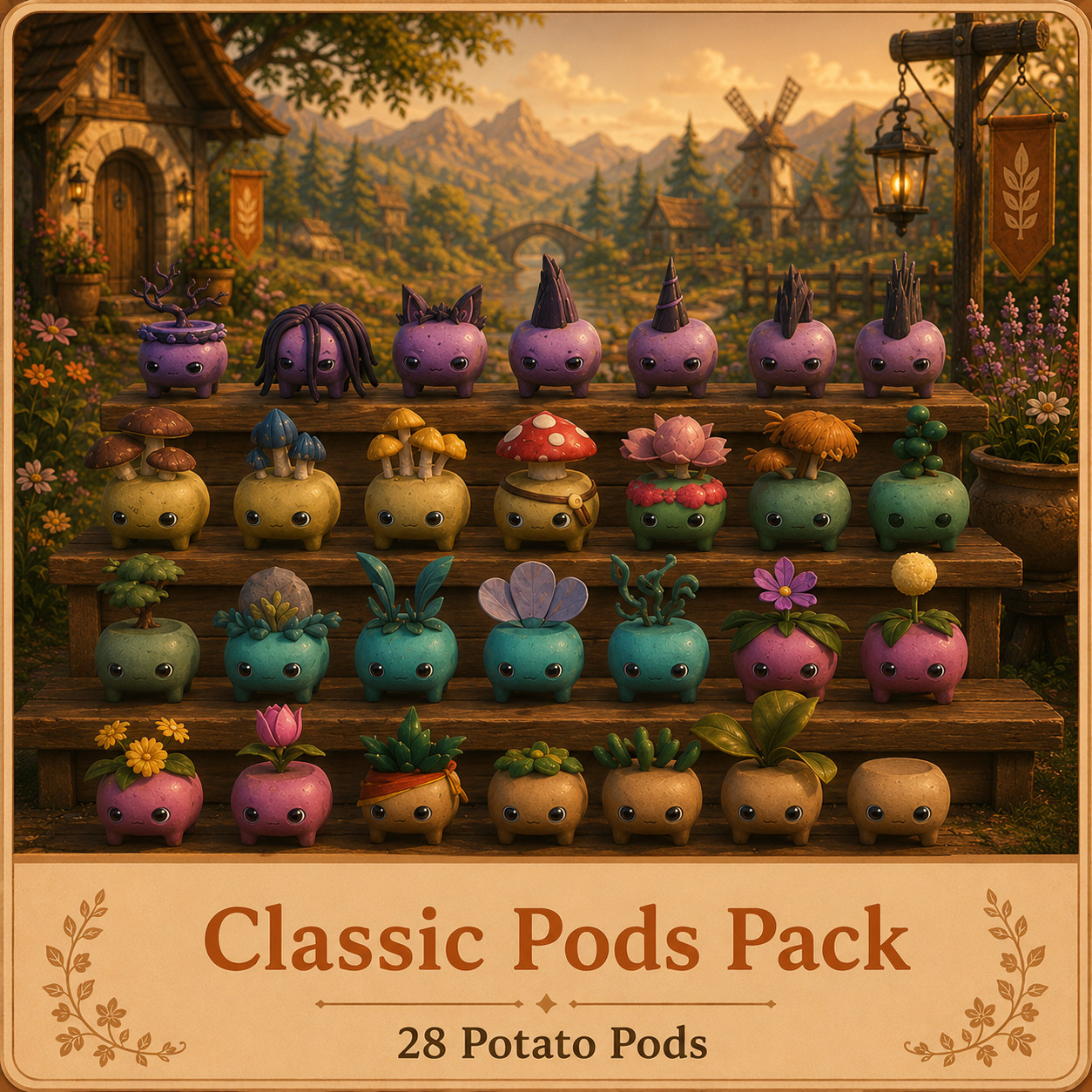 PALIA – POTATO POD PACKS – ALL PLATFORMS