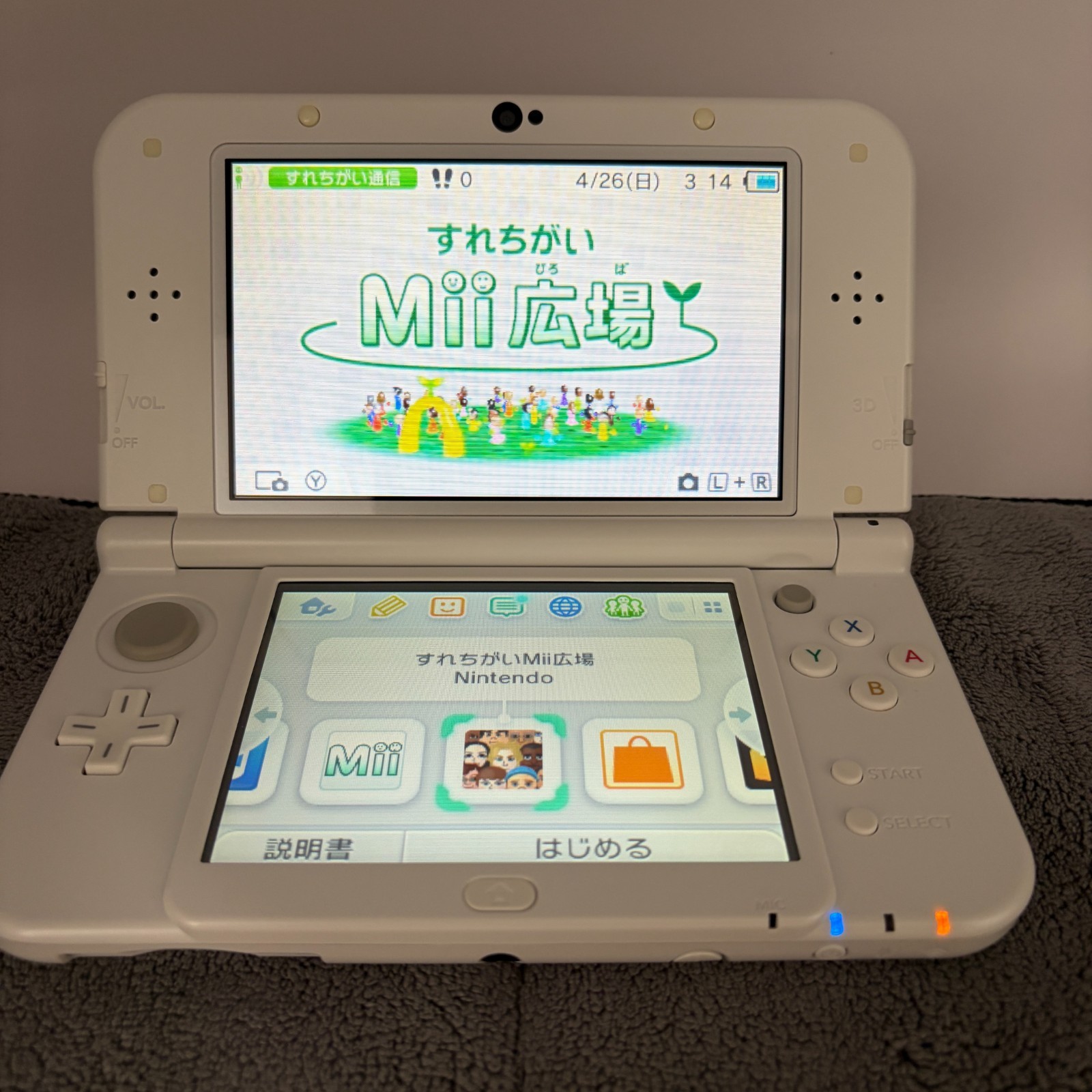 【Excellent5 box】IPS Nintendo NEW 3DS LL XL Pearl White Handheld Game Console