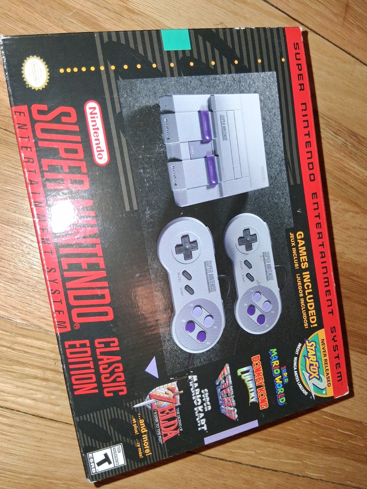 New OEM Nintendo SNES Classic Edition Mini Star Fox 2 Mario Donkey Kong