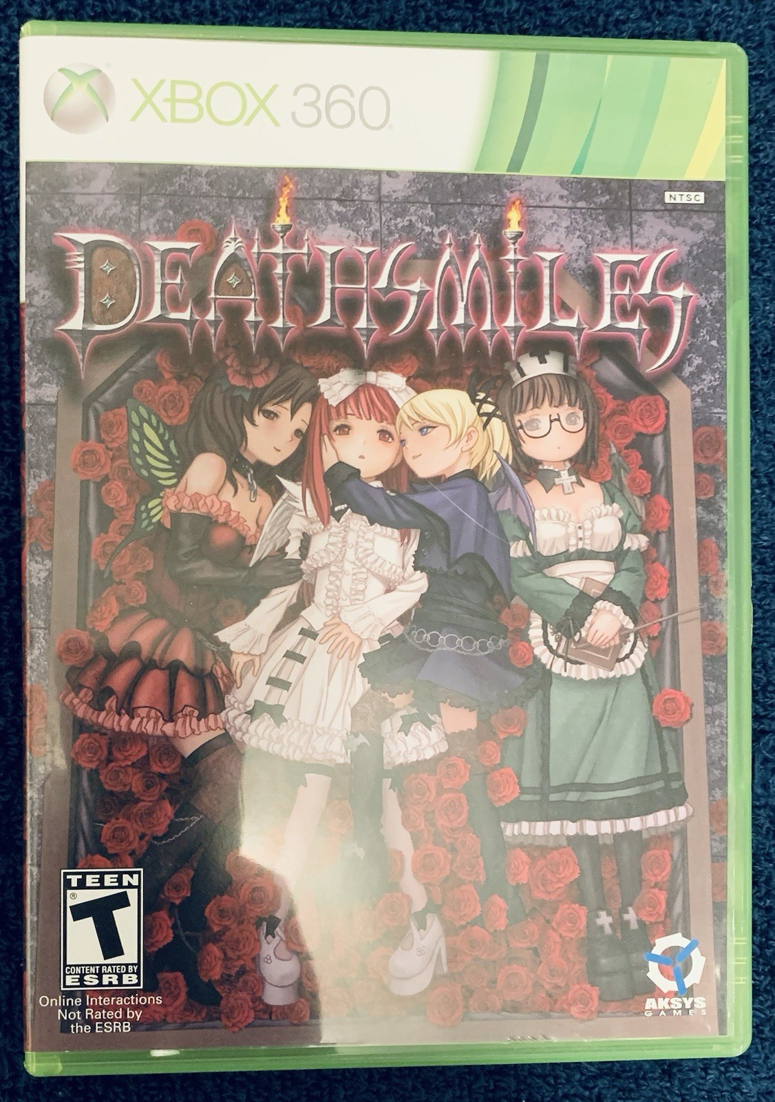 Deathsmiles (Microsoft Xbox 360, 2010) CIB Complete w/ Manual Tested