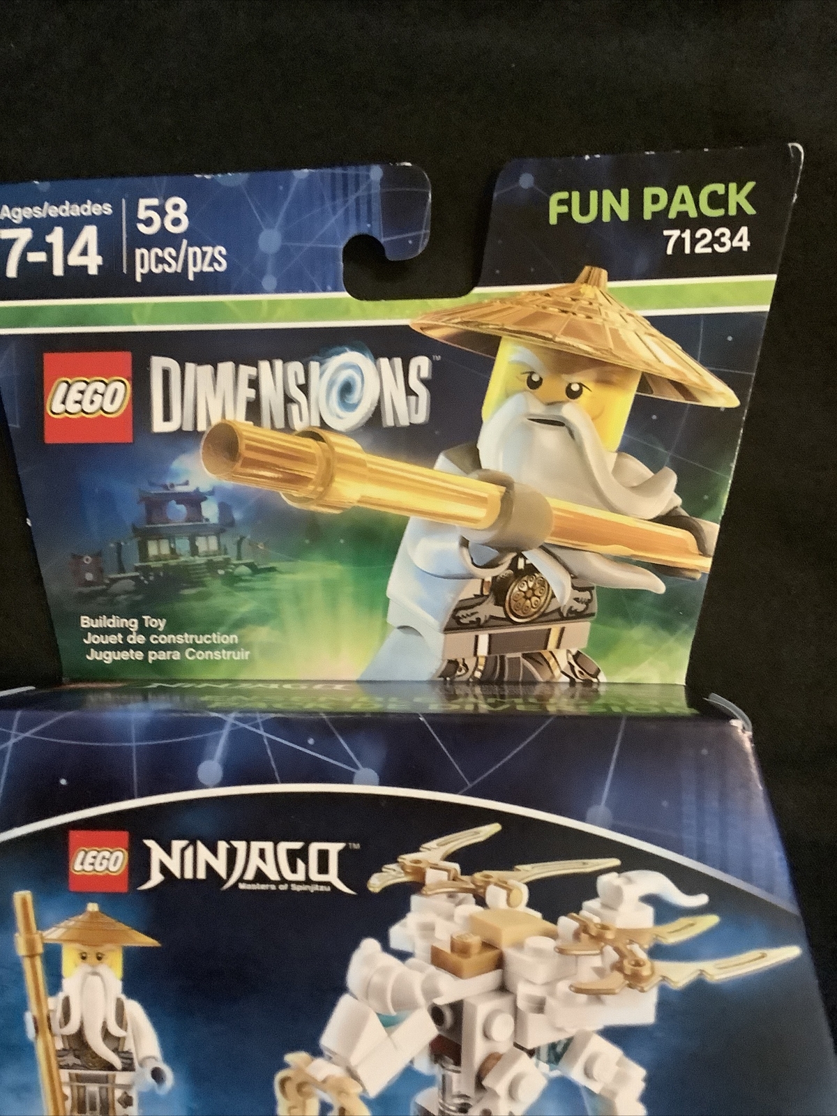 LEGO DIMENSIONS NINJAGO SENSEI WU 71234 BRAND NEW & SEALED!!!