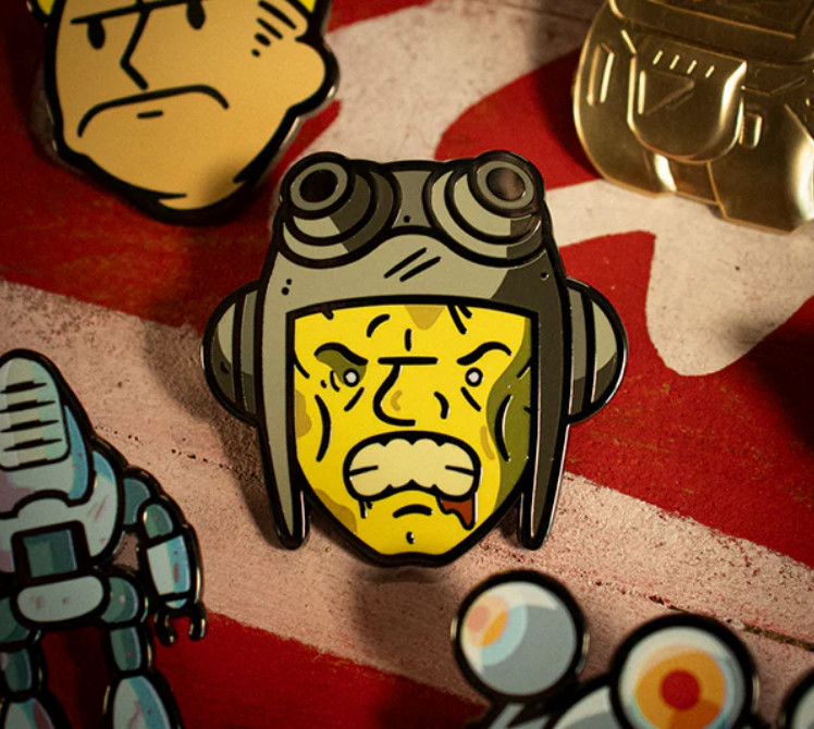 Official Fallout Mystery Pin Badge Collect all 12