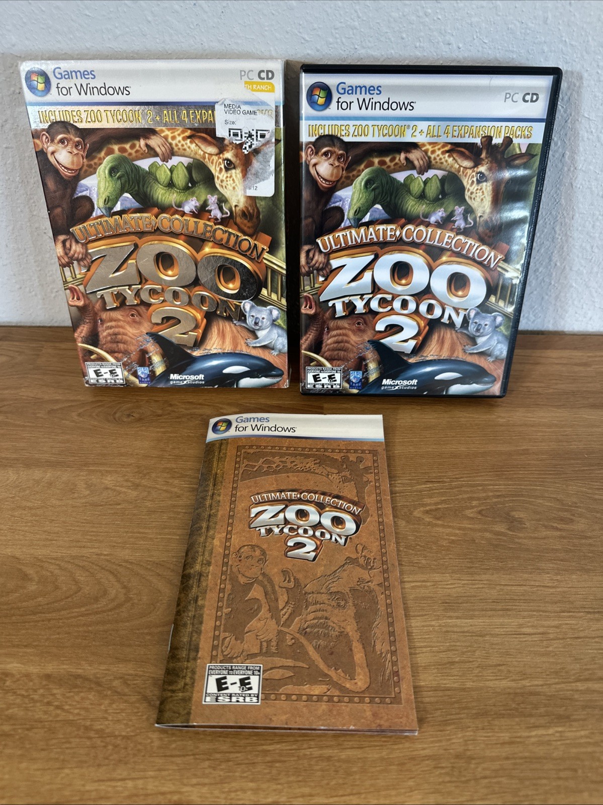 Zoo Tycoon 2 Ultimate Collection CDs – For Windows PC – 2008 – Rated E