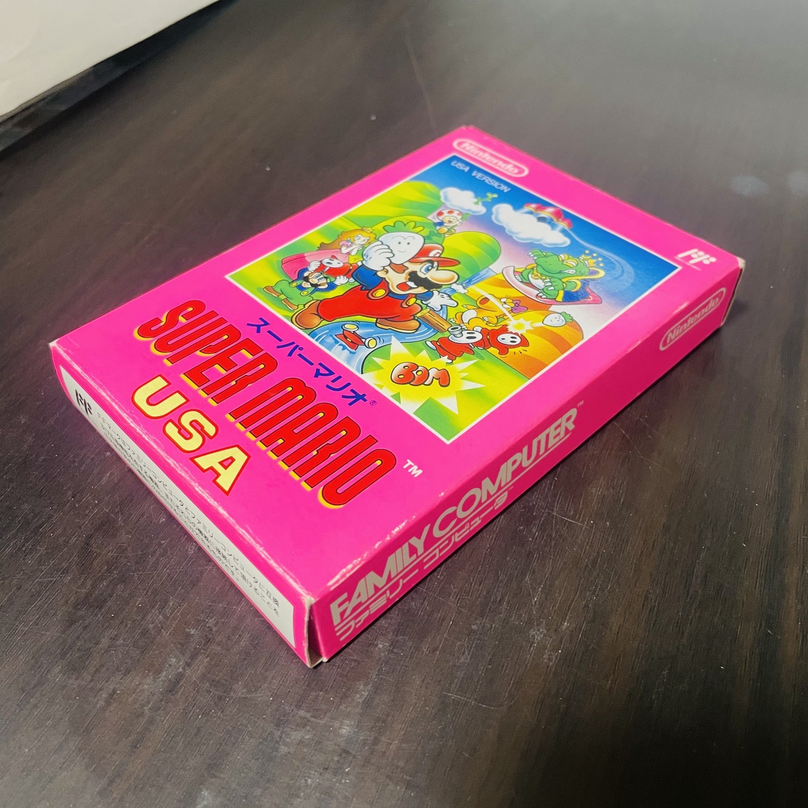 Super Mario USA Nintendo Famicom NES 1992 HVC-MT Japanese Version Action Rare