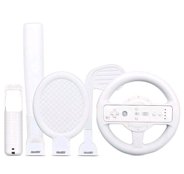 Dreamgear DGWII-1058 Play and Drive Soft Sports Kit Nintendo Wii Plus Controller