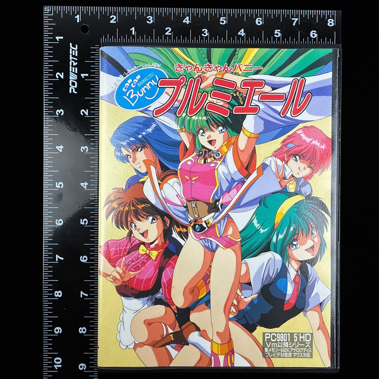 1992 Cocktail Soft Can Can Bunny Premiere PC-9801 PC98 5″ VN Visual Novel Game