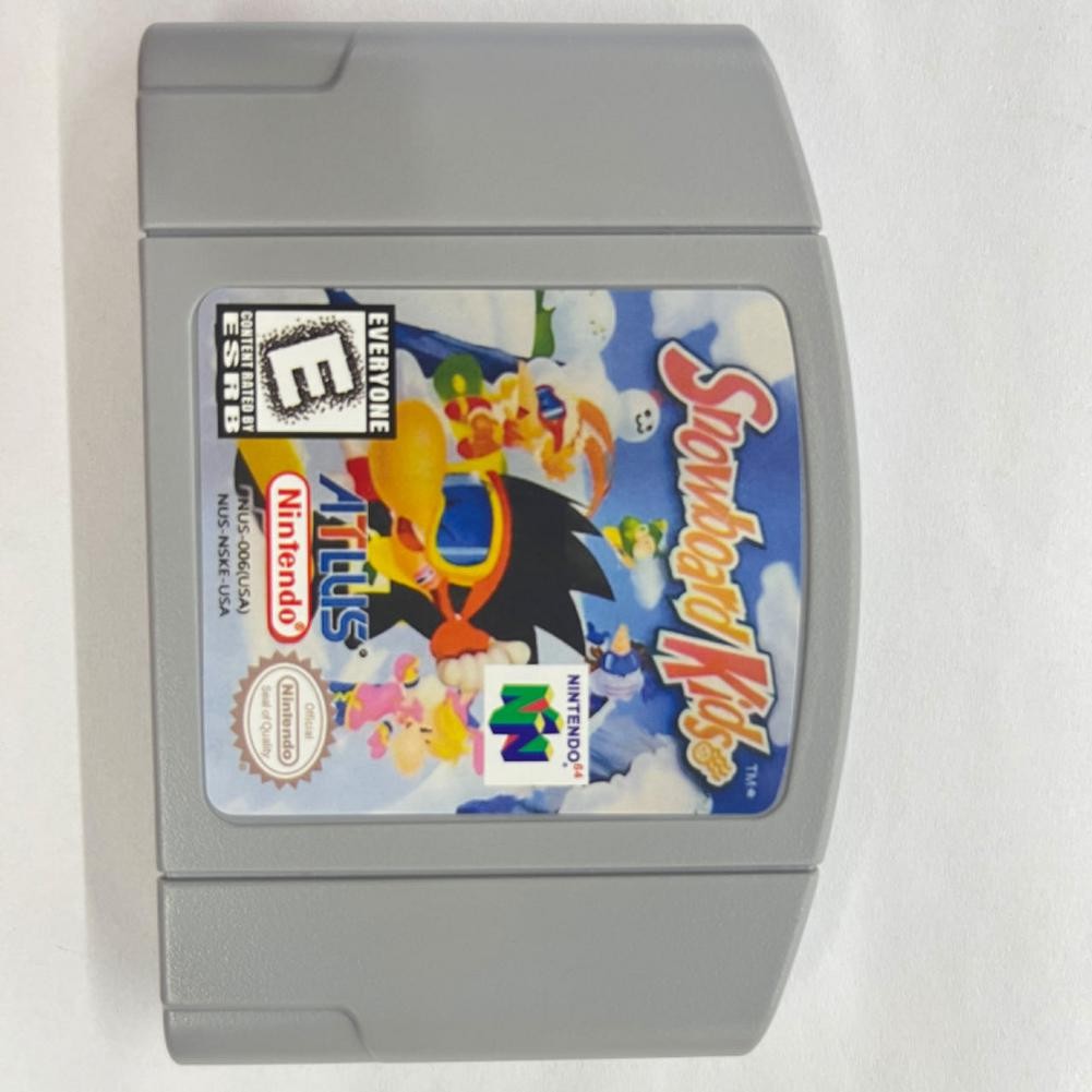 Snowboard Kids – Nintendo 64 (N64) In excellent condition Complete set