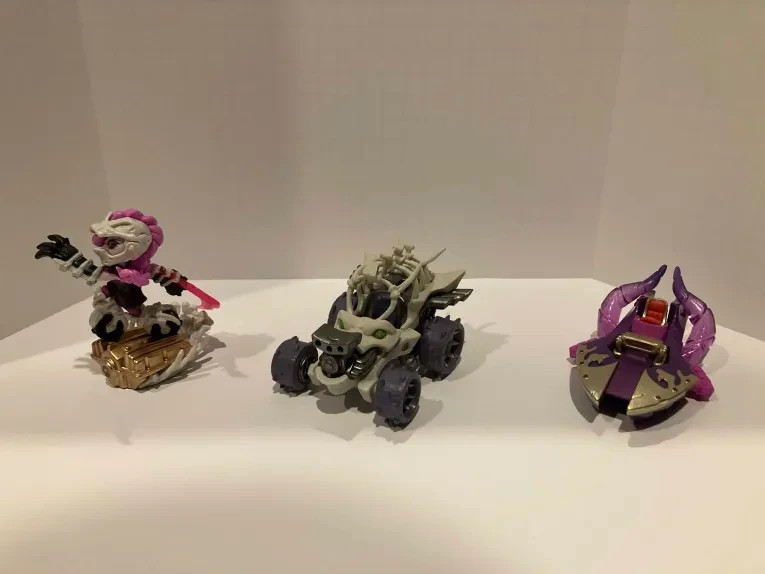 skylanders superchargers Bone Bash Roller Brawl triple pack