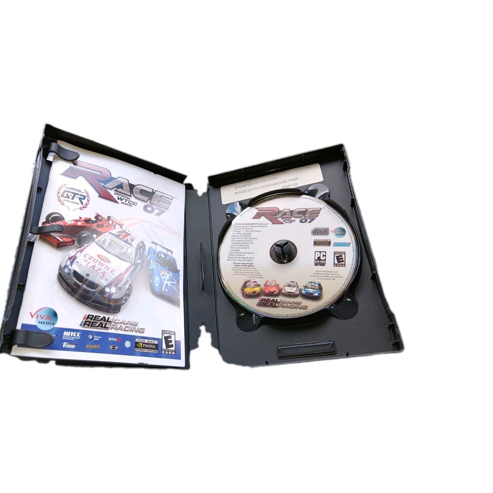 Race 07 PC 2007 WTCC Game Exclusive Windows XP
