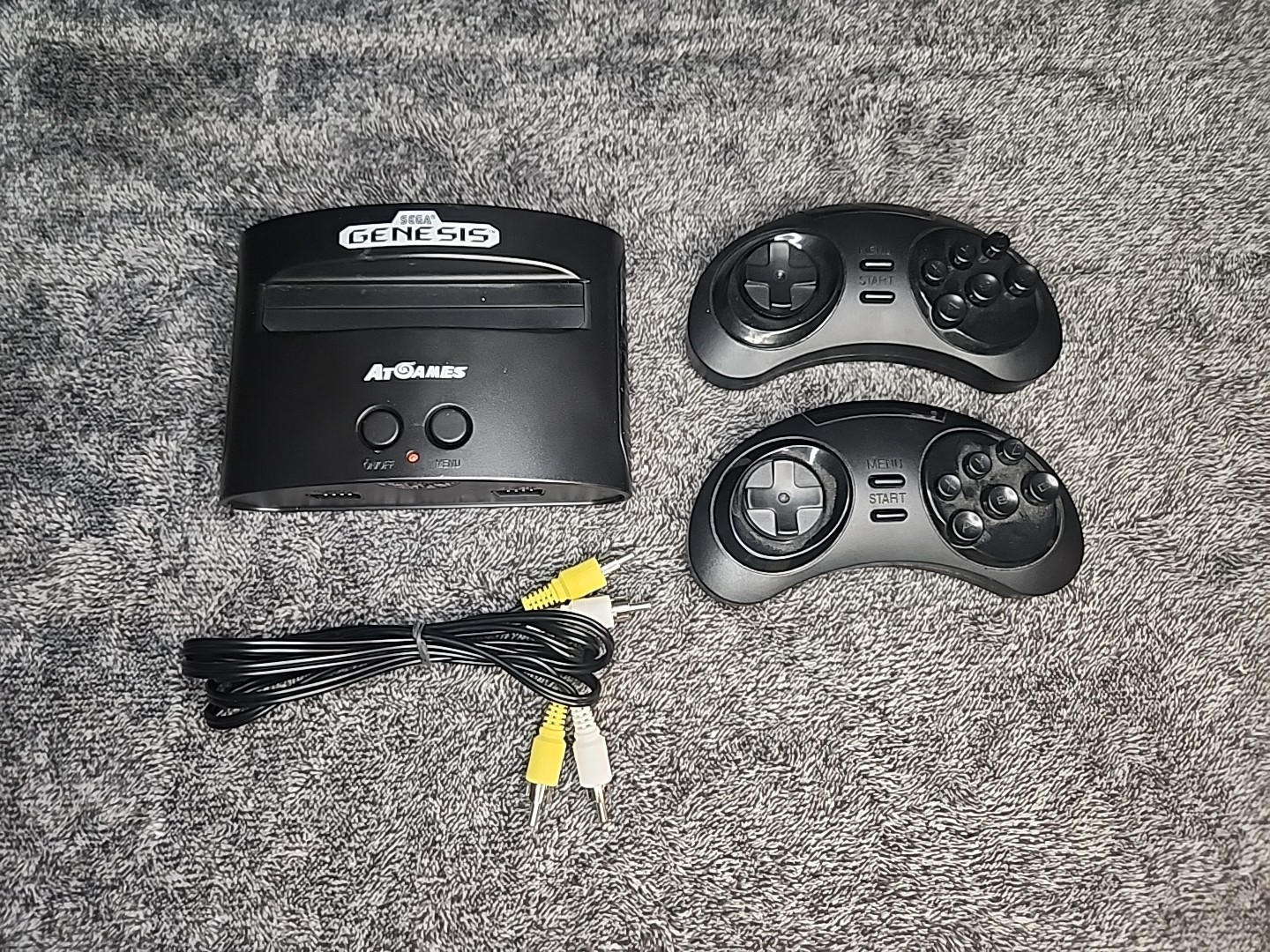 Sega Genesis Classic AtGames Console 80 Built In Games INCOMPLETE UNTESTED AS IS