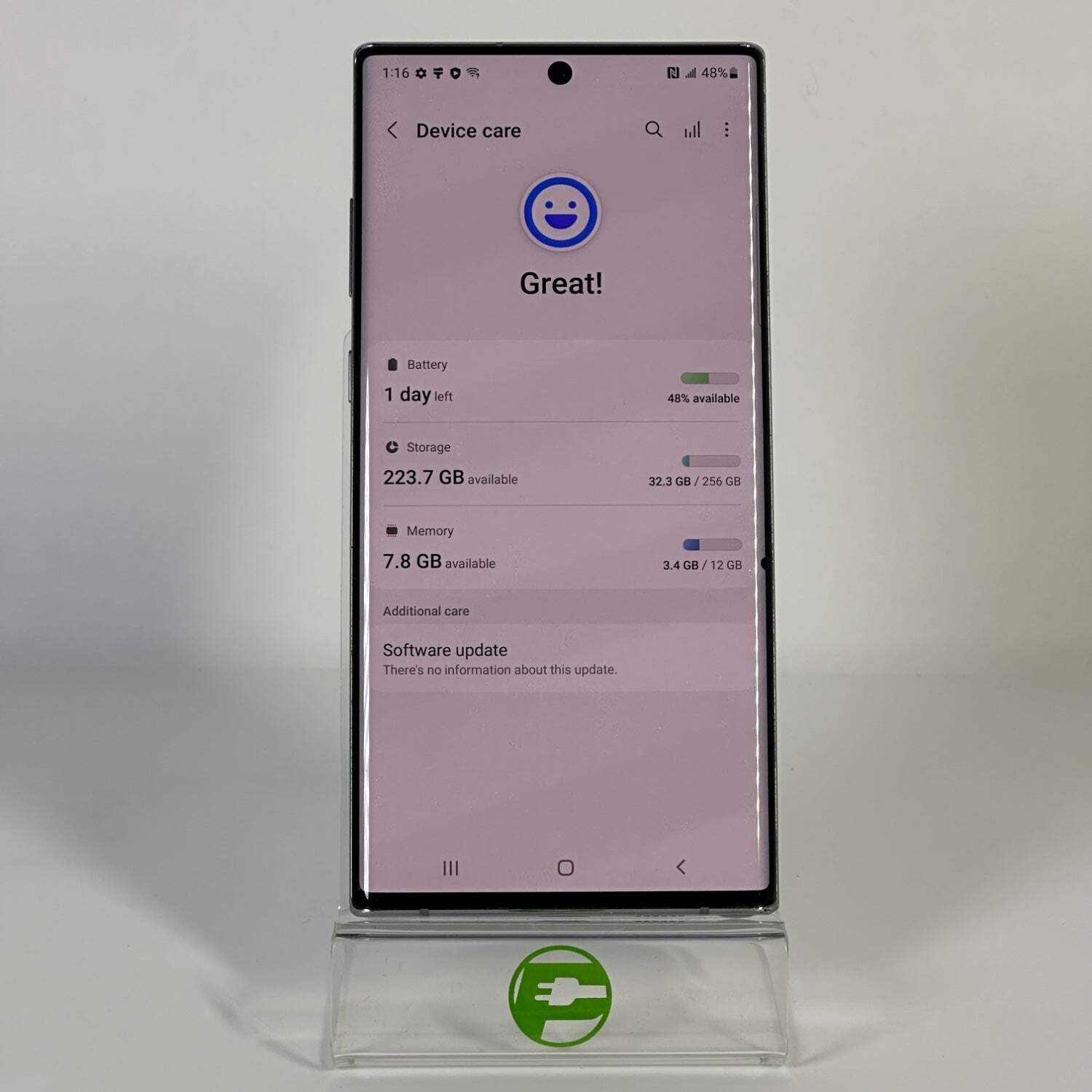 Unlocked Samsung Galaxy Note10 Plus 12GB RAM 256GB SM-N975U Aura Glow