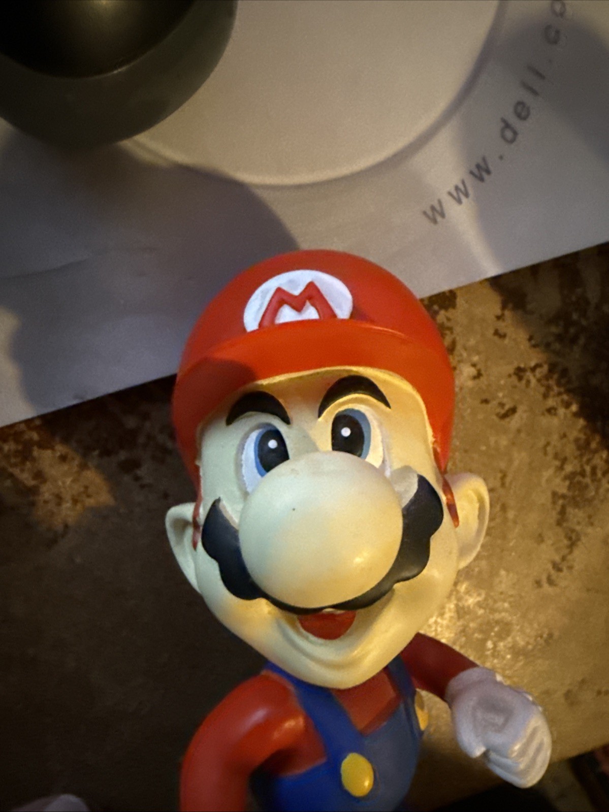 Vintage MARIO Bobblehead Nintendo Figure Bobble Toysite 2001