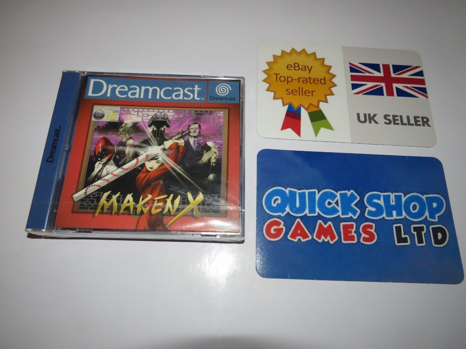 Maken X Sega Dreamcast PAL new sealed PAL