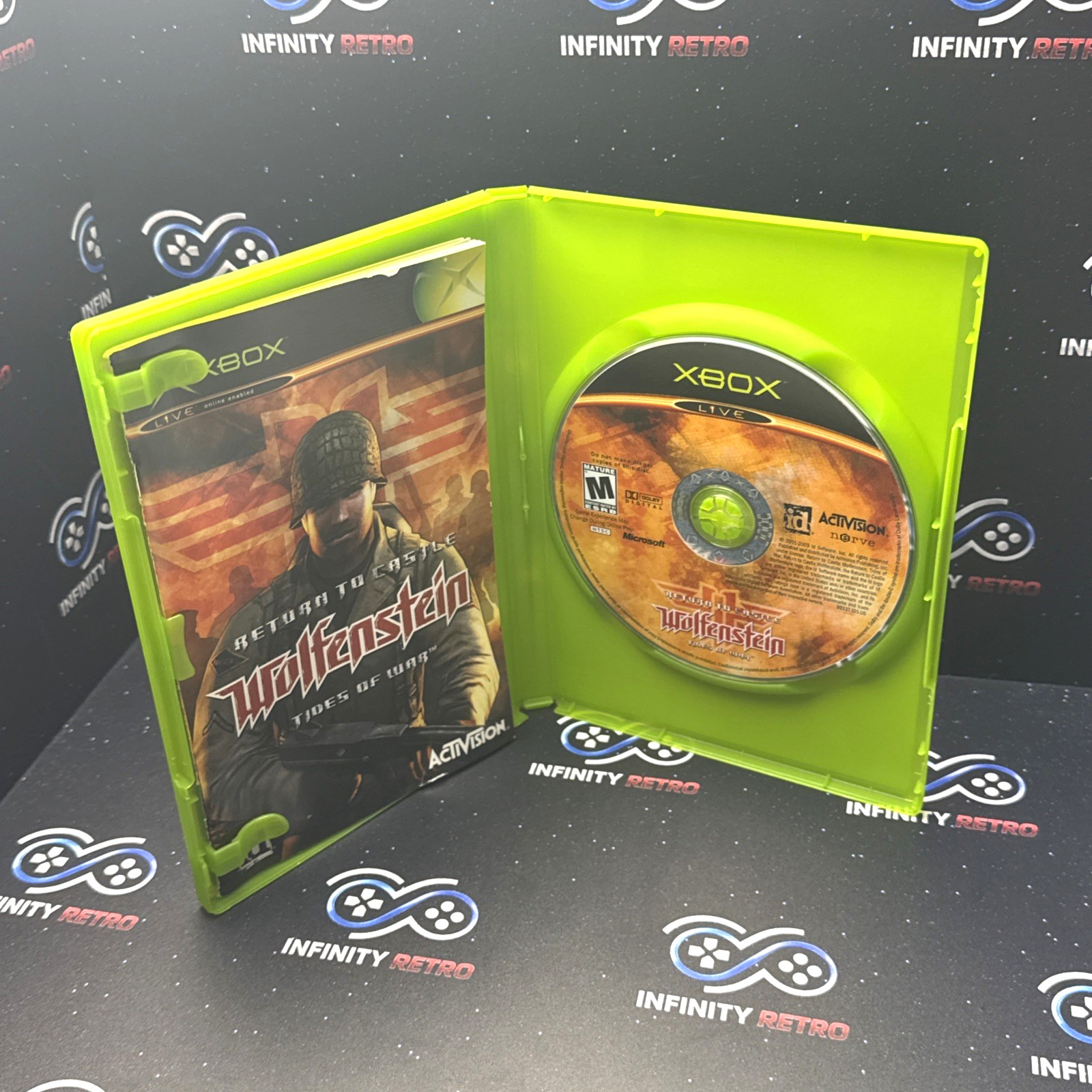 Return to Castle Wolfenstein: Tides of War Original Xbox CIB Refurbished Tested