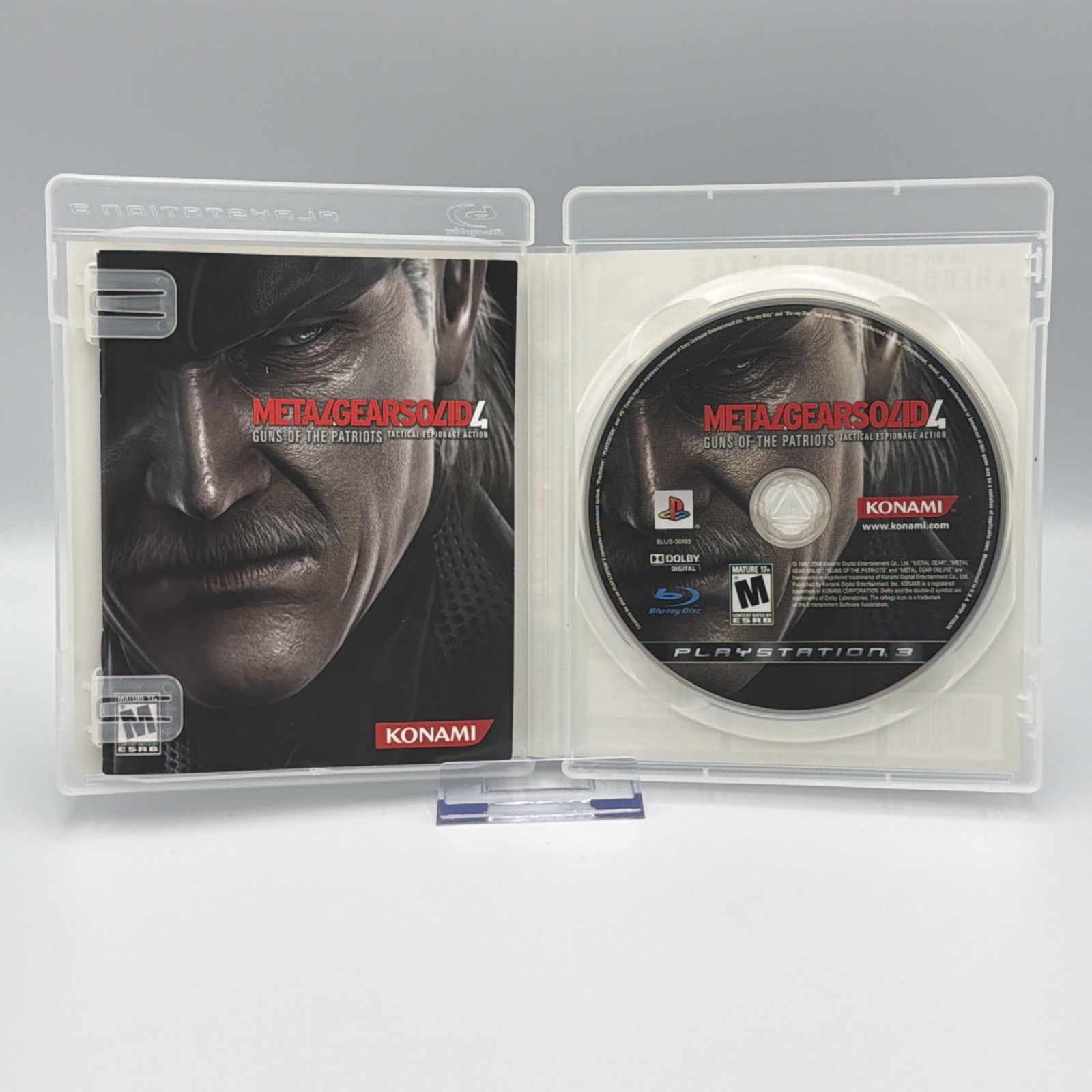 Metal Gear Solid 4: Guns of the Patriots (Sony PlayStation 3, 2008) Complete