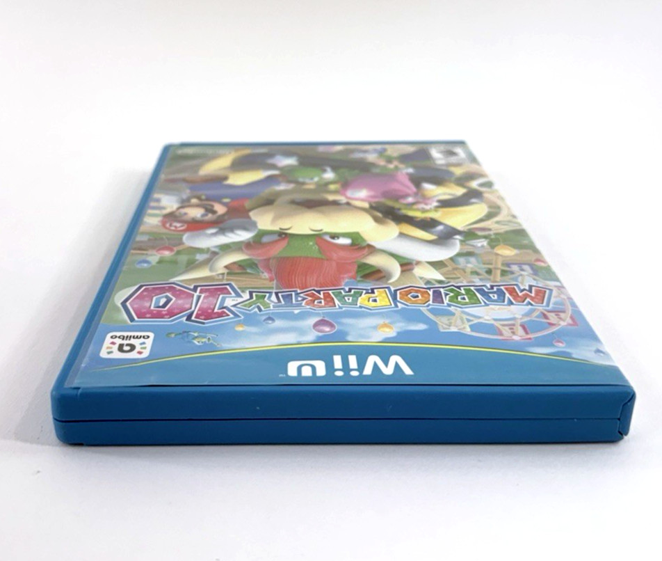 Mario Party 10 (Nintendo Wii U, 2015) Game Case Manual – Tested and Working