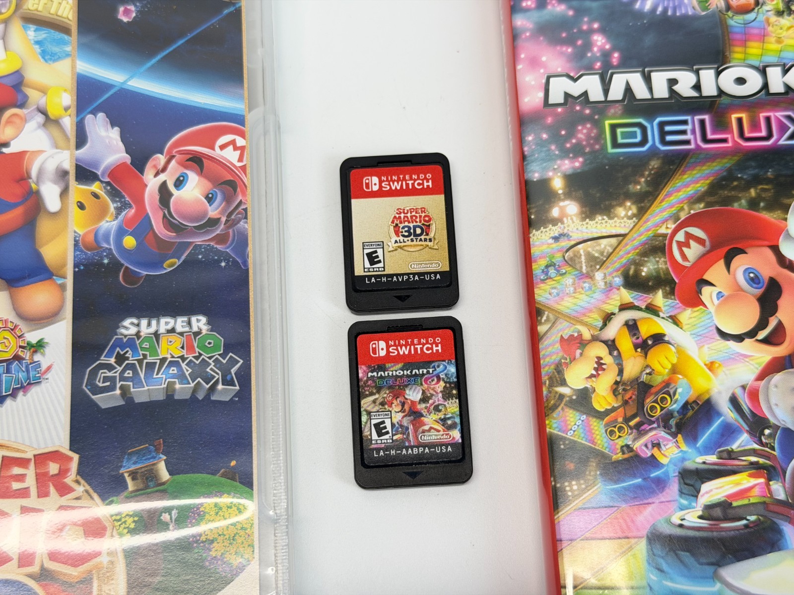 Super Mario 3D All-Stars & Mario Kart 8 (Nintendo Switch) Games with Case Tested