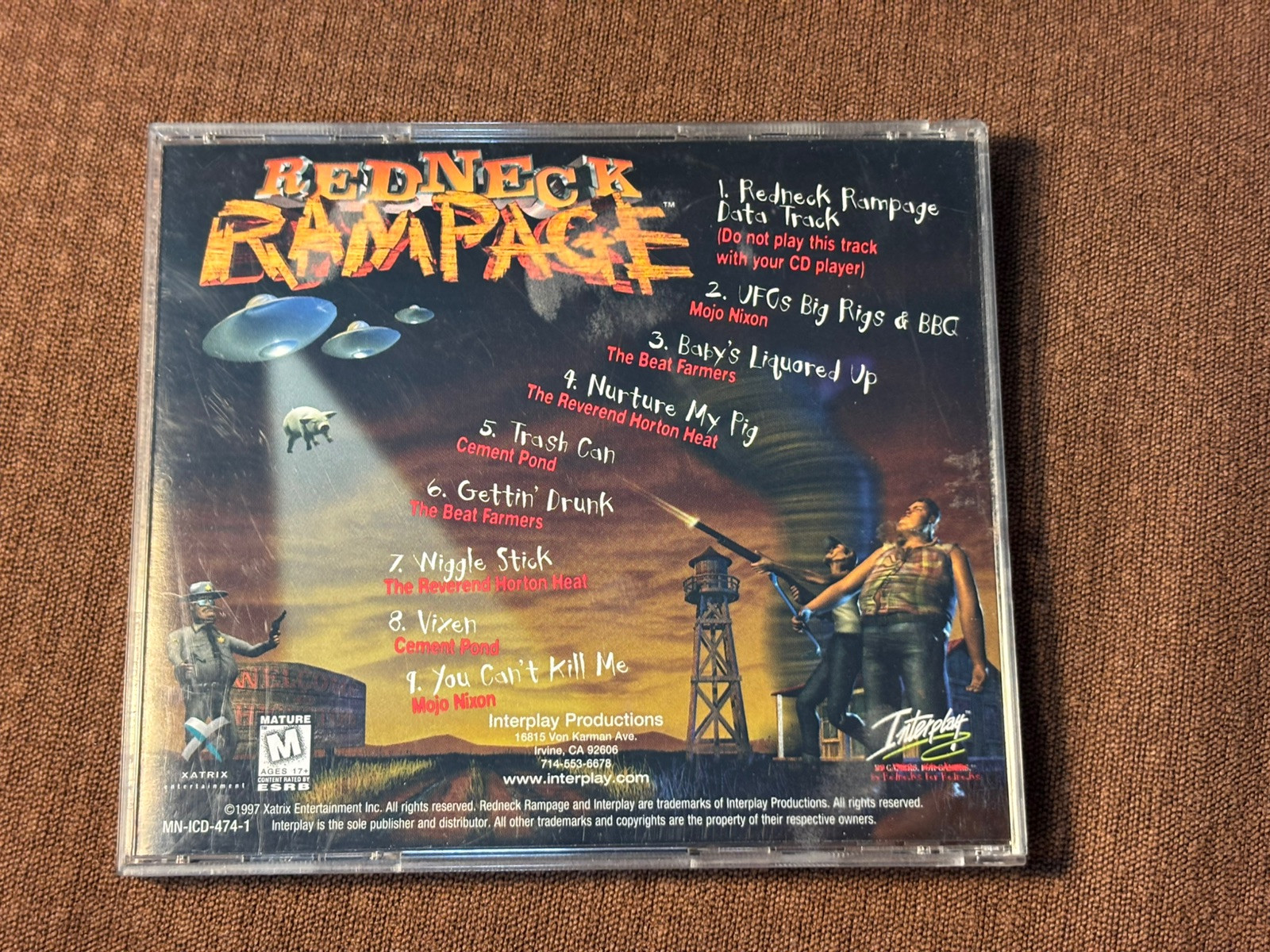 Redneck Rampage (PC CD-ROM 1997) Interplay Productions Xatrix Entertainment