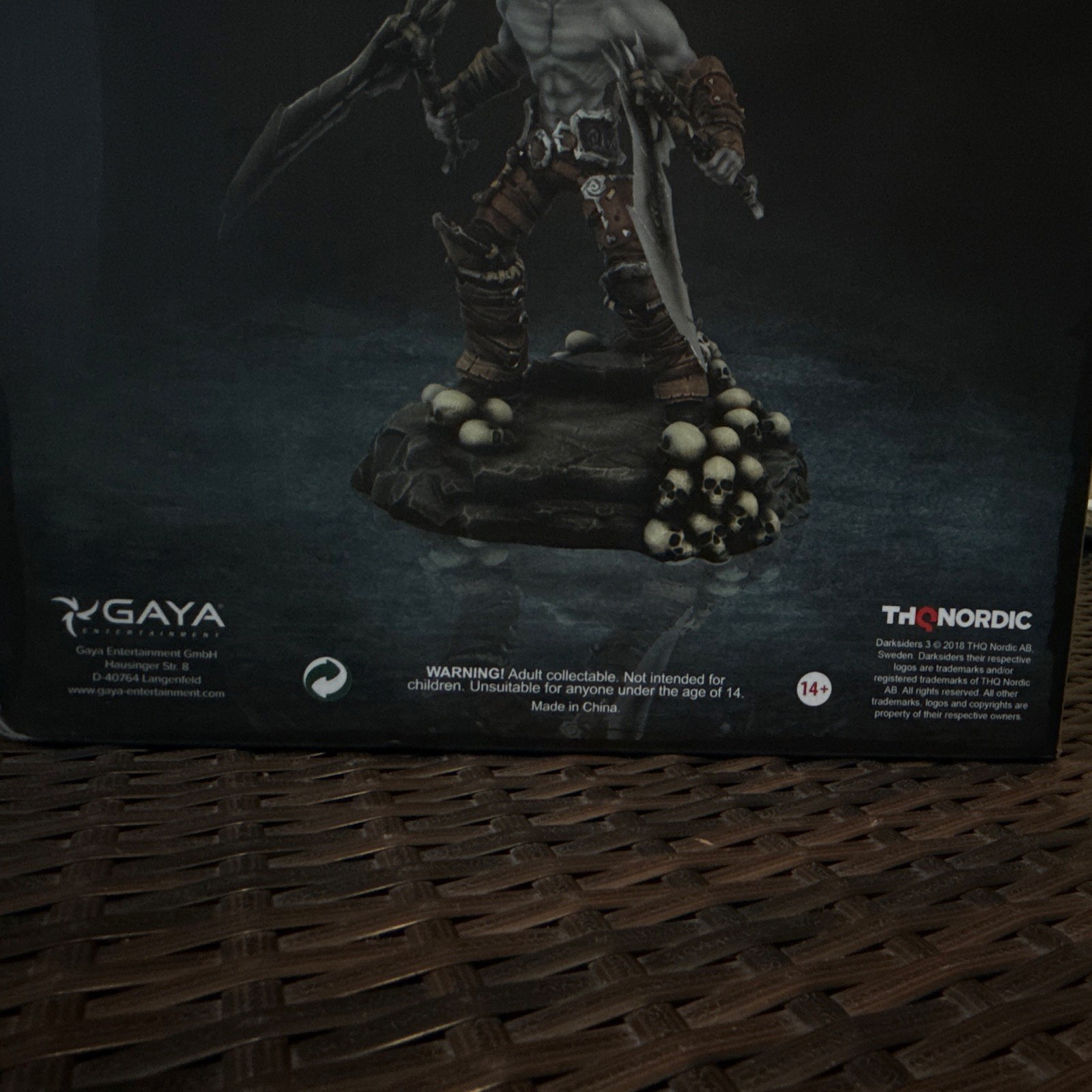 THQ Nordic Darksiders II Death Figurine Boxed Collectible Figure/Statue