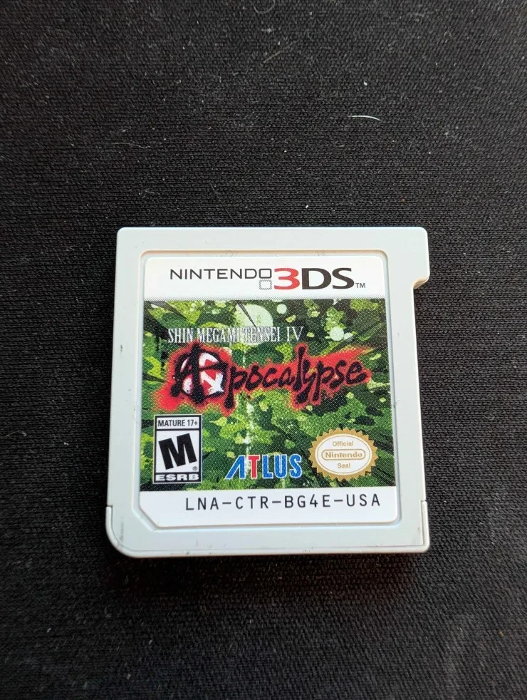 Shin Megami Tensei IV: Apocalypse (Nintendo 3DS, 2016) **CARTRIDGE ONLY**