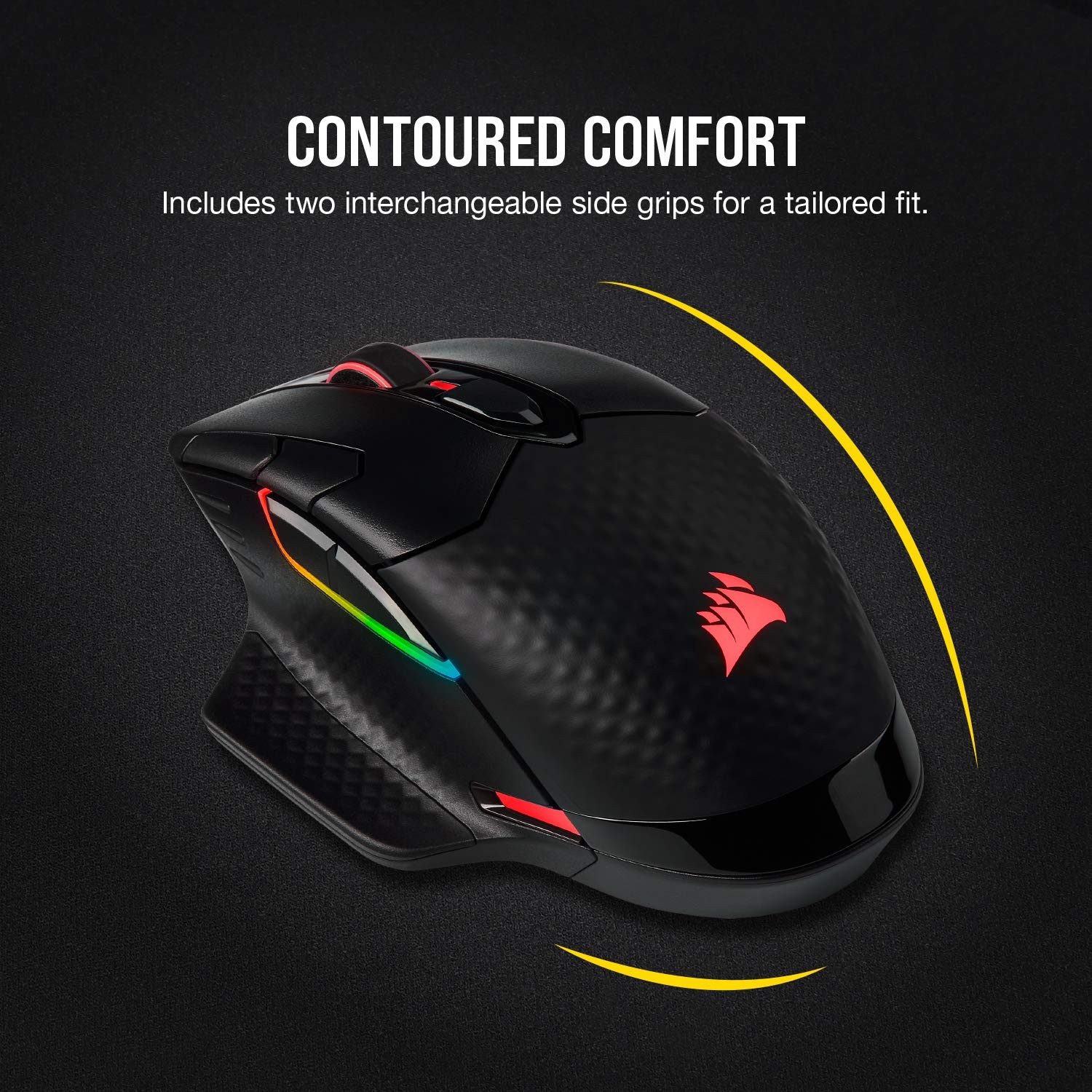 Corsair Dark Core Rgb Pro Wireless/Wired Fps Moba Gaming Mouse 18000 Dpi
