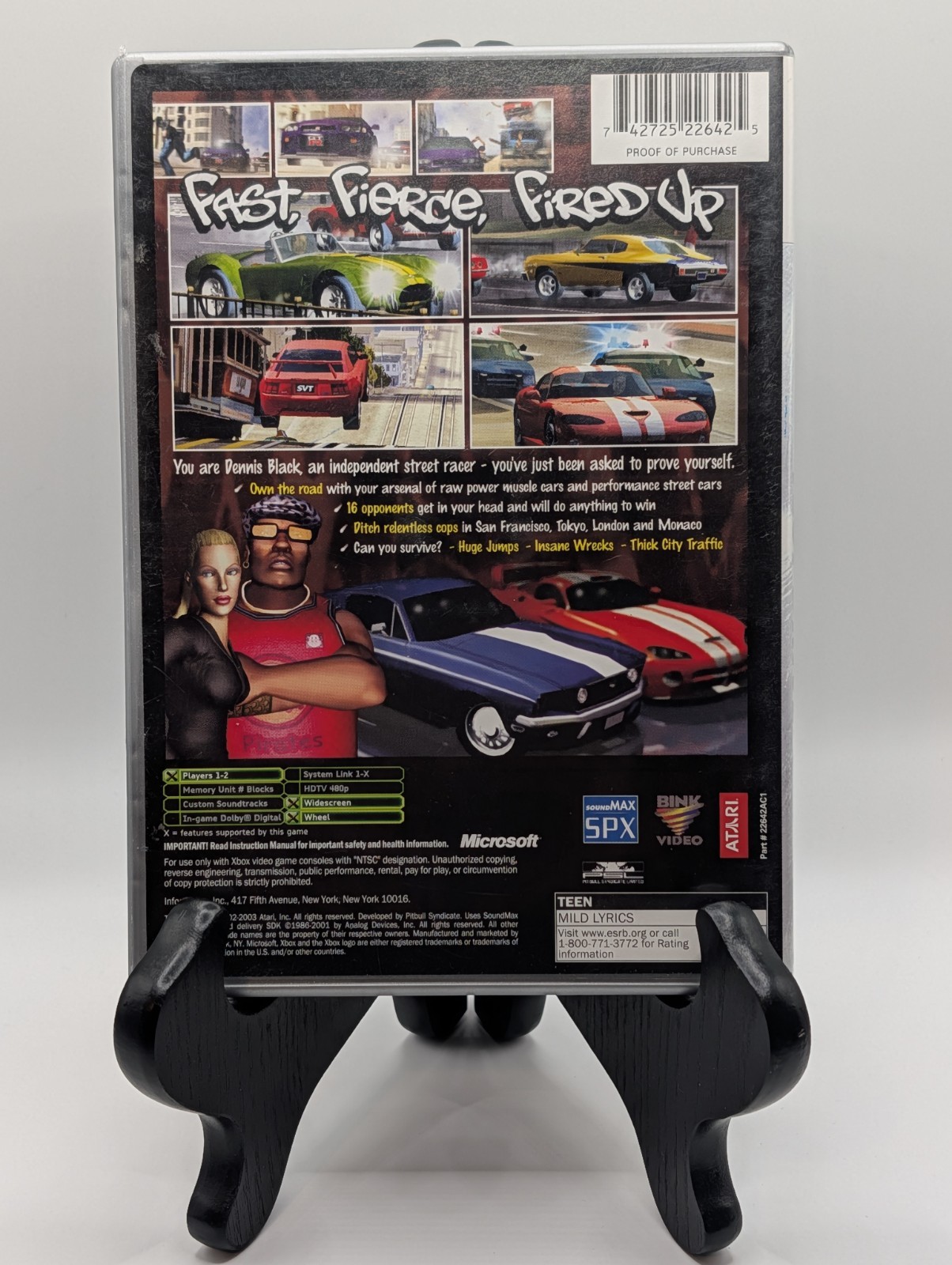 Test Drive Platinum Hits Microsoft Xbox – Complete In Box