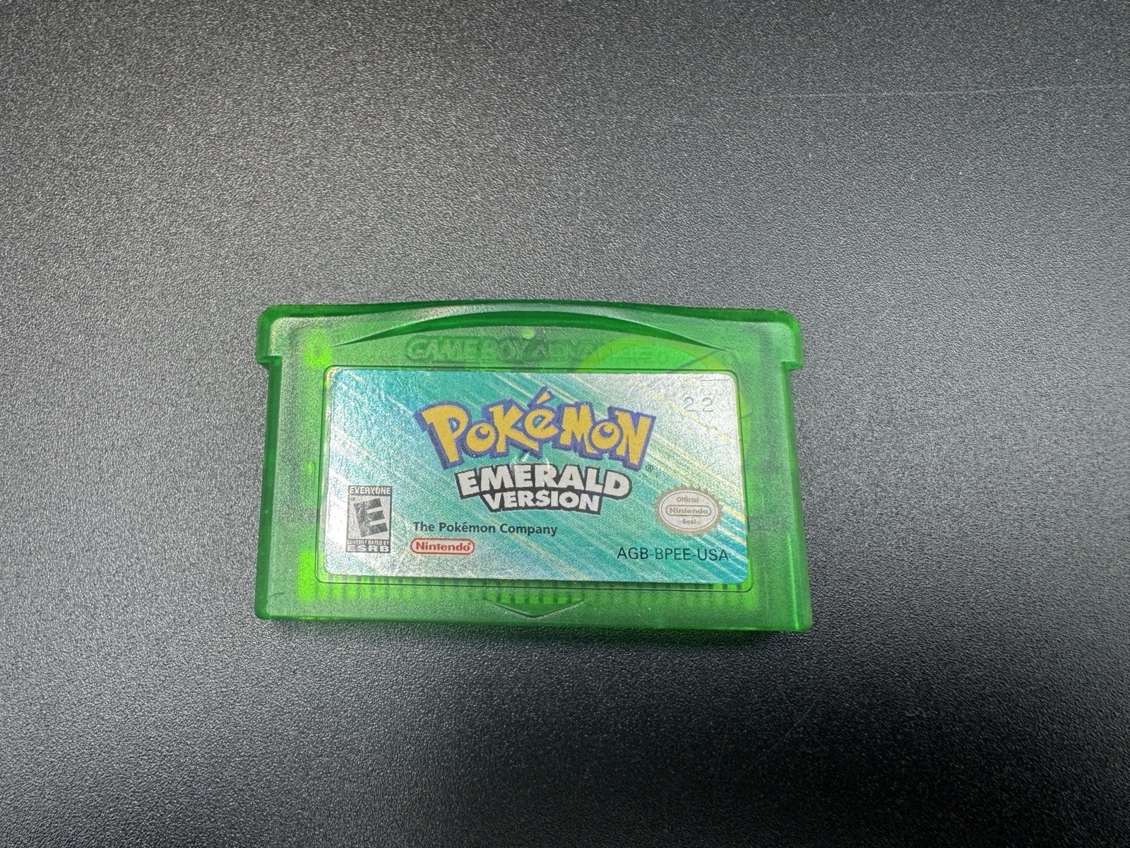 Pokemon Emerald Cartridge Only *AUTHENTIC/NEW BATTERY INSTALLED*
