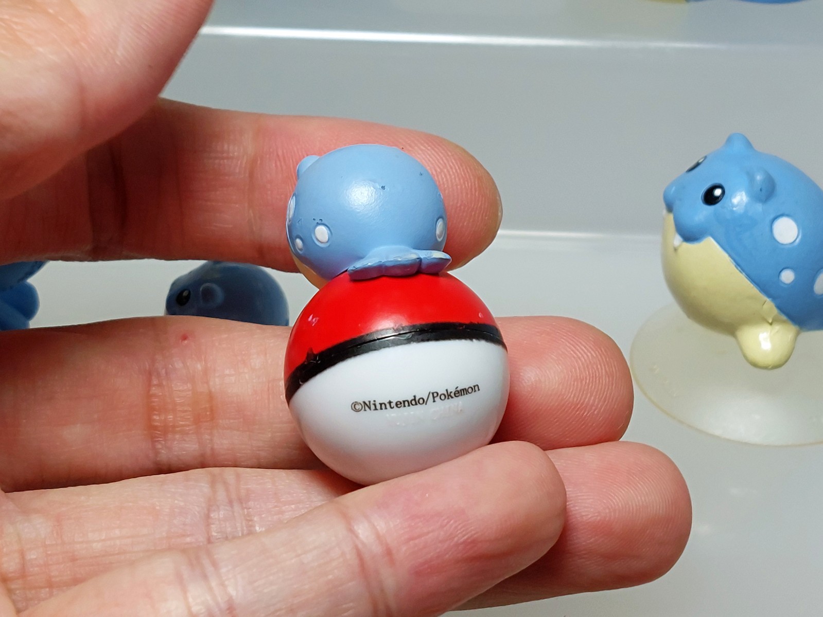 Spheal Tamazarashi Pokemon Mixed Figure Tomy T-ARTS Bandai Banpresto 0.4-1.7in