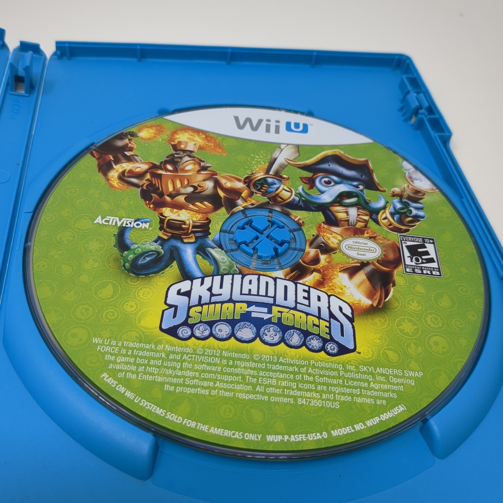 Skylanders Swap Force (Nintendo Wii U, 2013) Not For Reslae Version