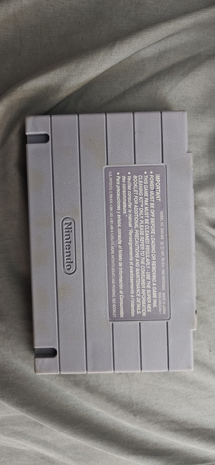 Super Metroid For Snes Cartridge Only. Tested And Works