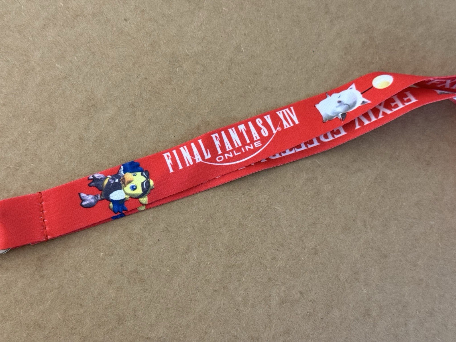 Final Fantasy XIV Online PAX East 18 19 20 Exclusive Red Purple Blue Lanyard NEW