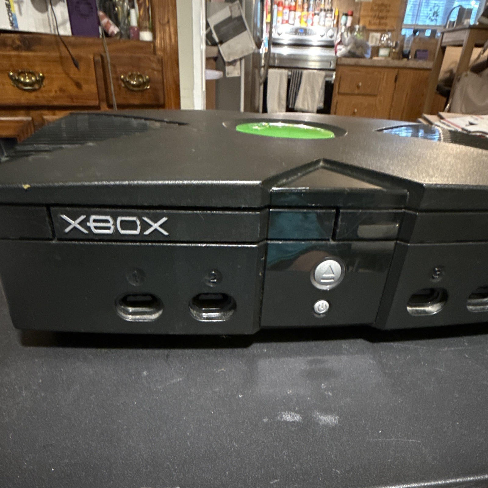 Microsoft Original Xbox Black Console 8GB DVD Playback Ethernet NTSC 480p 2001