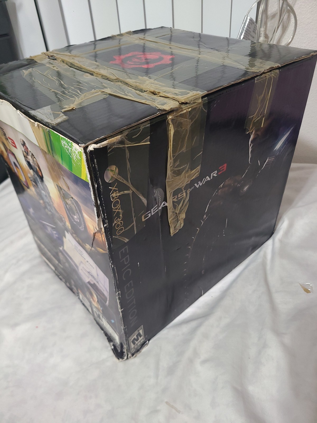Epic Game Gears of War 3 Marcus Fenix Figure Limited Edition Statue NO GUN