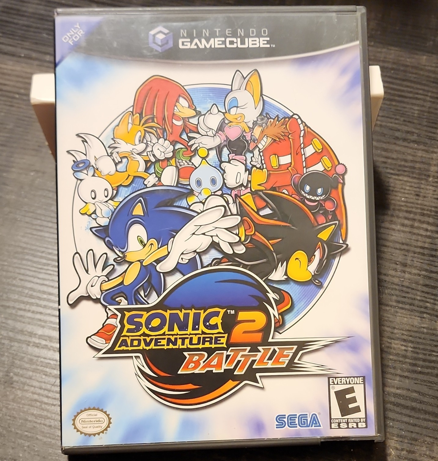 SEGA Sonic Adventure 2 Battle Nintendo GameCube 2001 NTSC-U/C E Manual