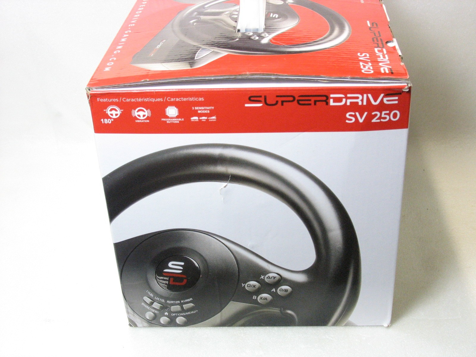 Superdrive Driving Gaming Racing Wheel & Pedals SV250