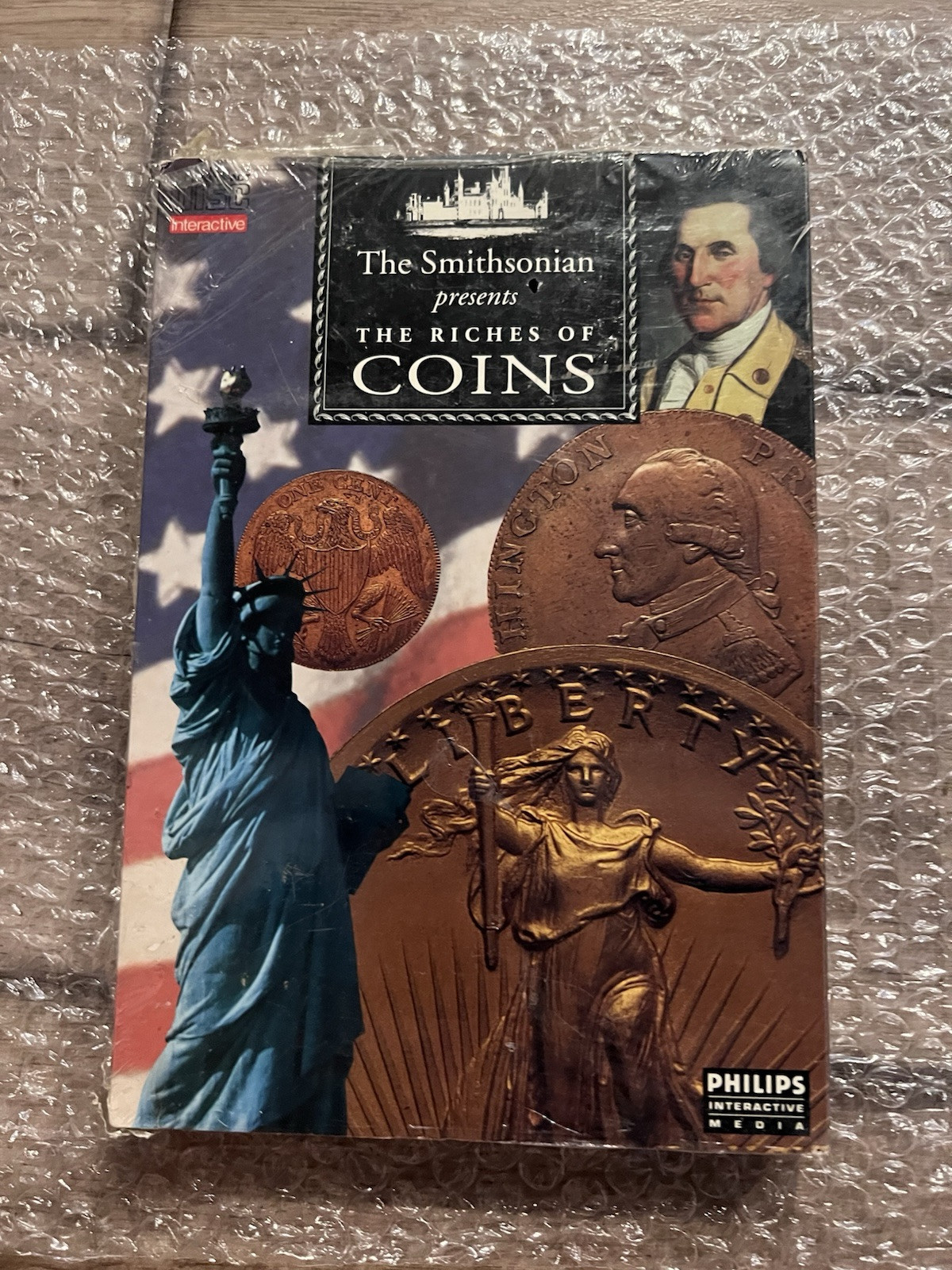 Smithsonian Riches of Coins (Phillips CD-i, 1993) NEW SEALED LONGBOX