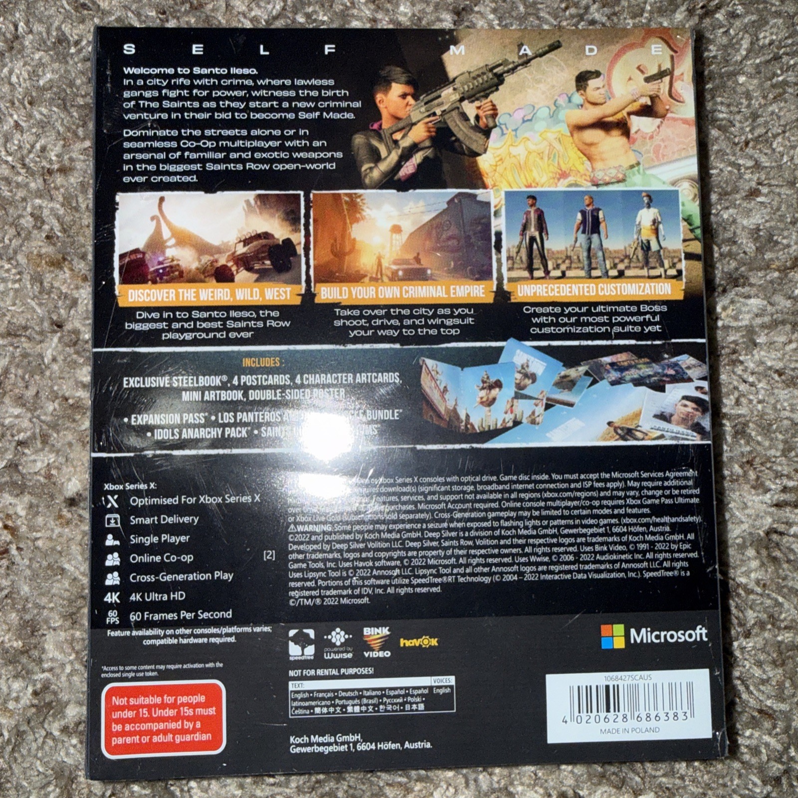Saints Row Notorious Edition Xbox One / Xbox Series X|S PAL (Region Free)