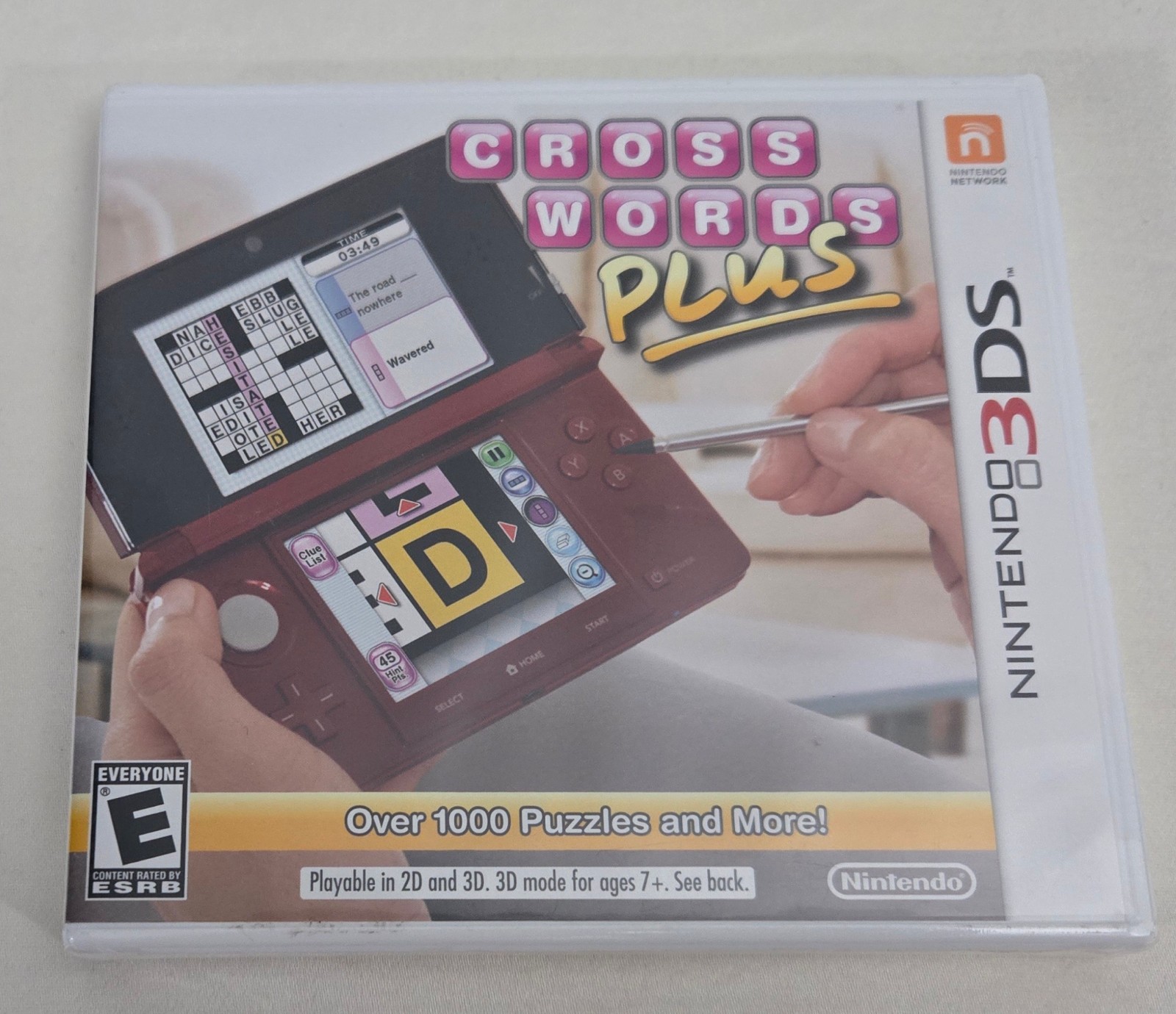 Crosswords Plus Nintendo 3DS New / Sealed