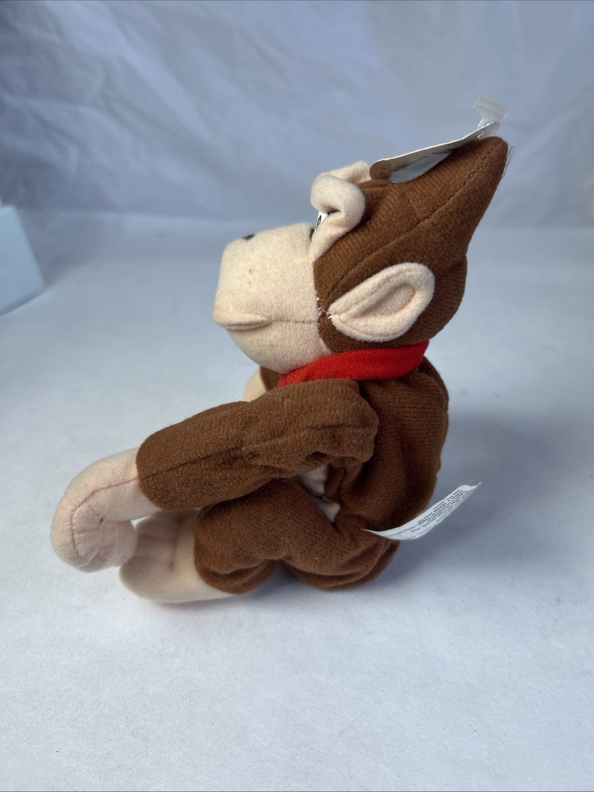 Vintage 1997 BD&A Nintendo Donkey Kong Nintendo 64 Beanie Bean Bag Plush