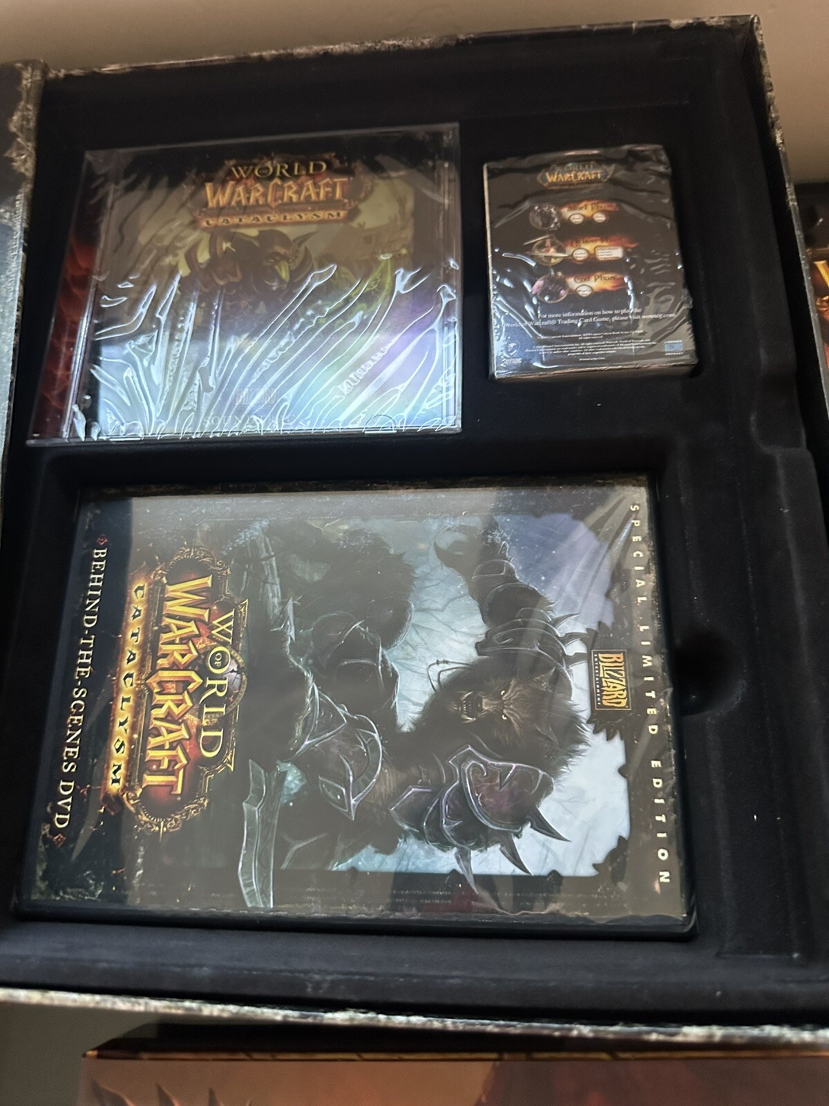 🔥 World of Warcraft: CATACLYSM -100% COMPLETE Collectors Edition USED GAME KEY