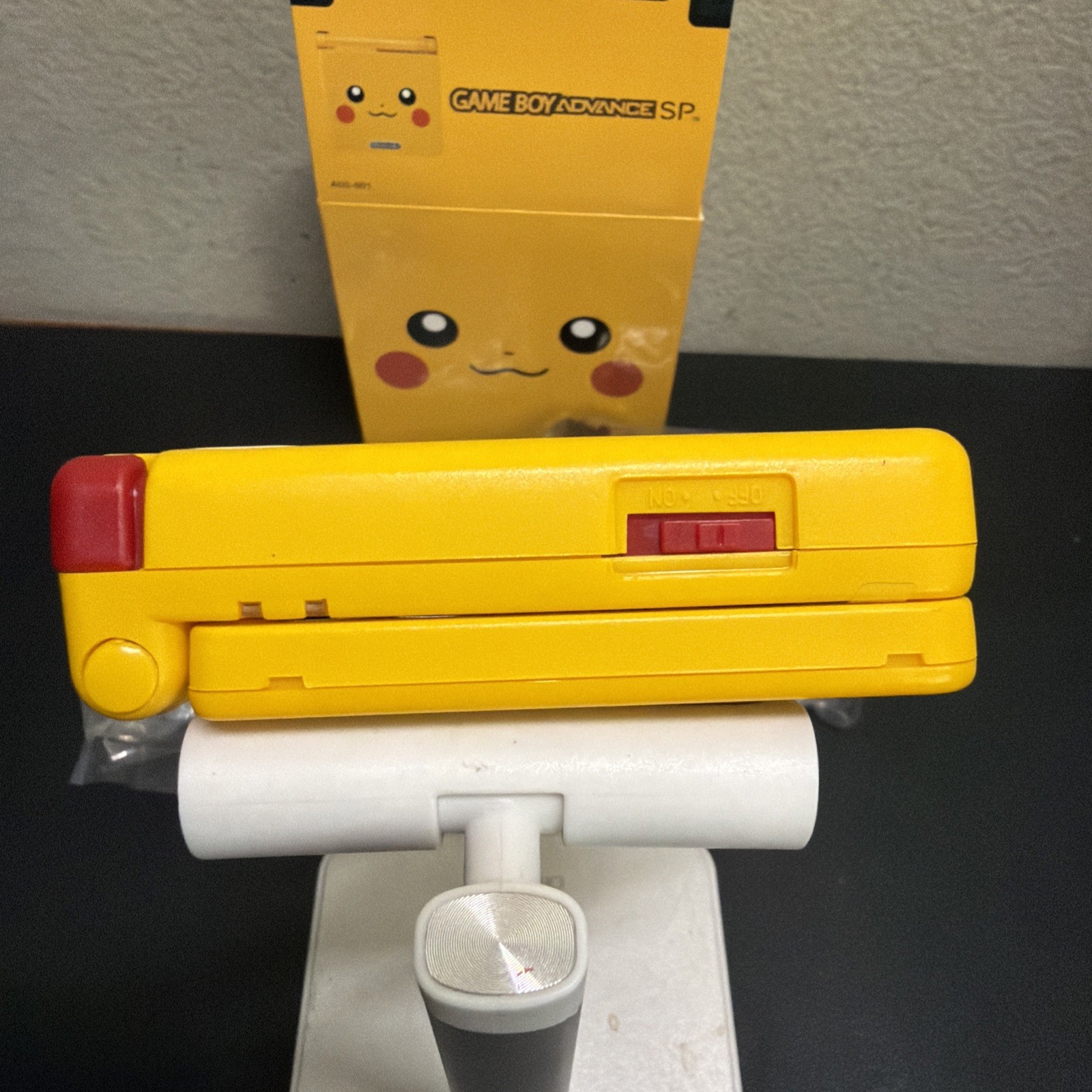 Nintendo Game Boy Advance SP Pikachu Handheld Brighter IPS Screen Yellow
