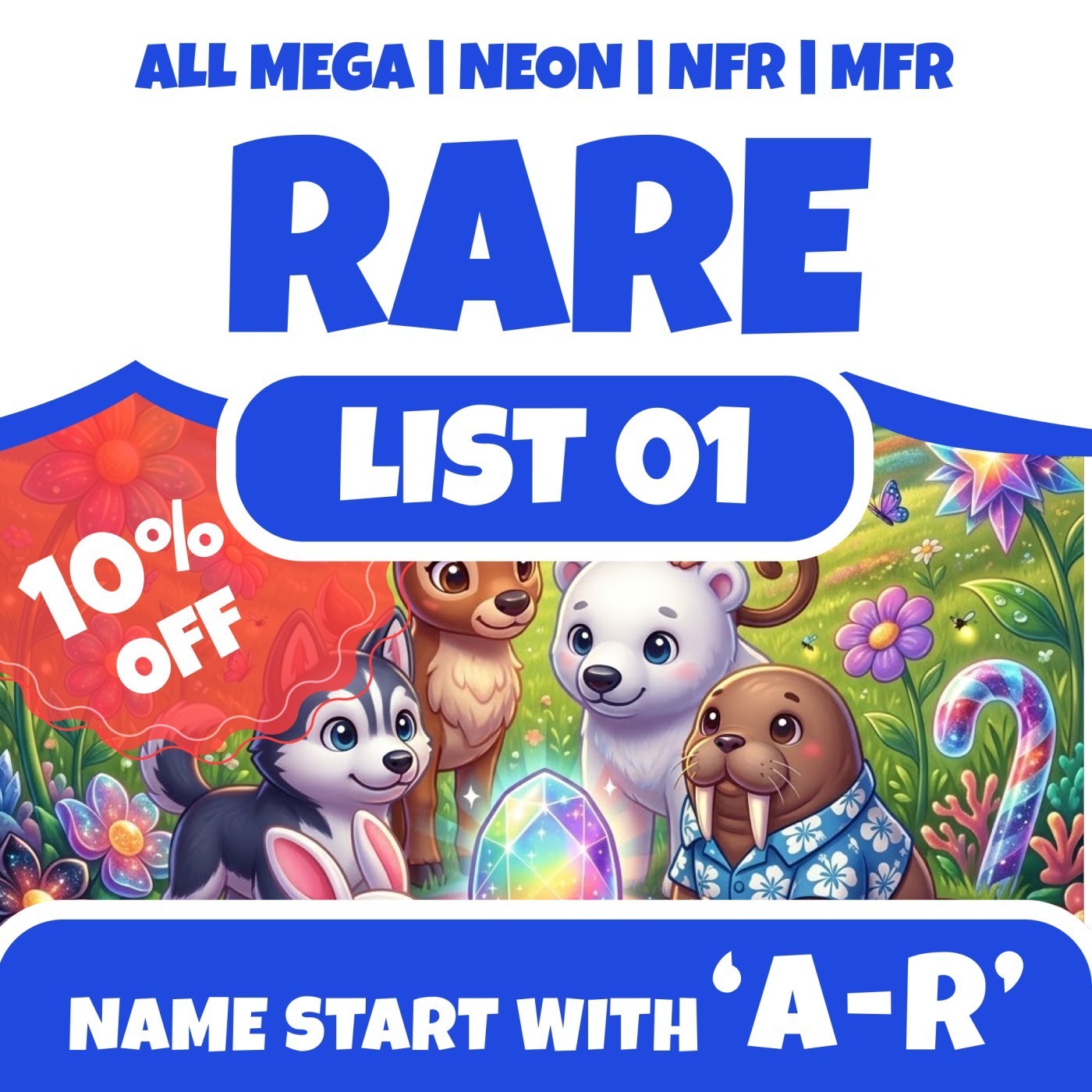 Adopt Top Pick 🌸All Rare🌟 Cheap🌟 Fast Delivery 🌟 List 01 ( A-R )