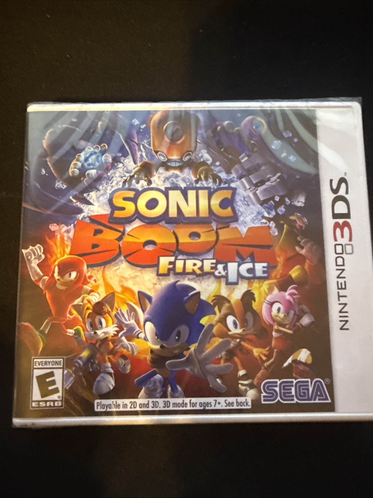 Sonic Boom: Fire & Ice (Nintendo 3DS, 2016) Brand New Sealed