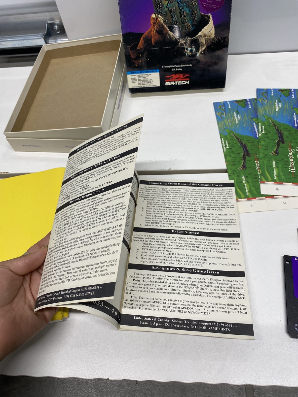 Wizardry: Crusaders of the Dark Savant (PC, 1992 READ**)