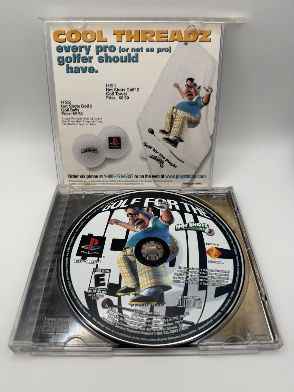 Hot Shots Golf 2 (PS1) Complete