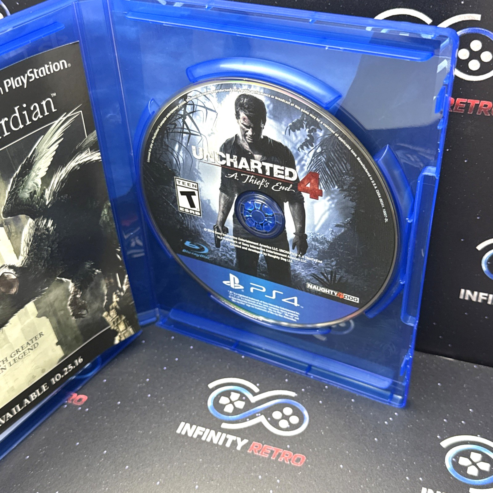 Uncharted 4: A Thief’s End PlayStation 4 PS4 CIB Complete Refurbished & Tested